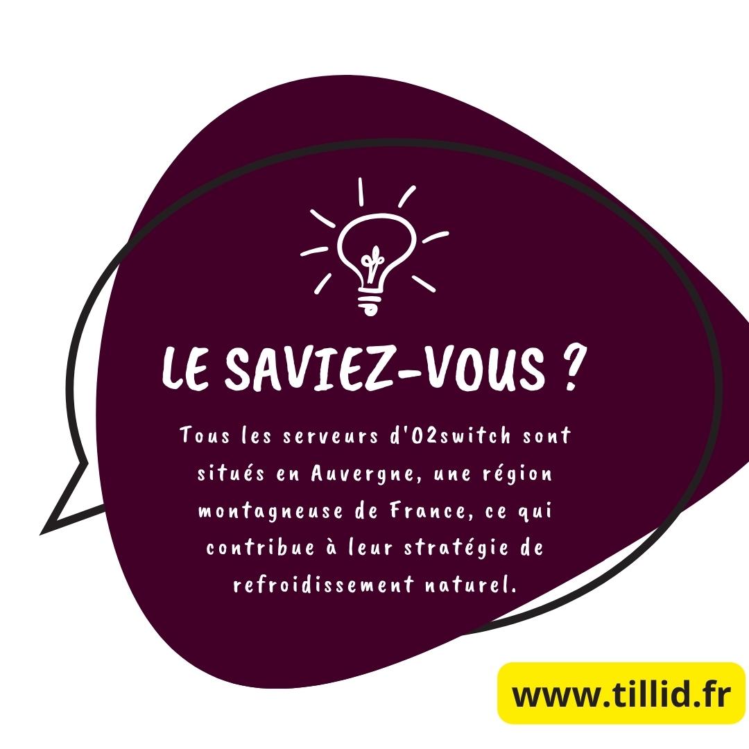 le saviez vous o2switch
