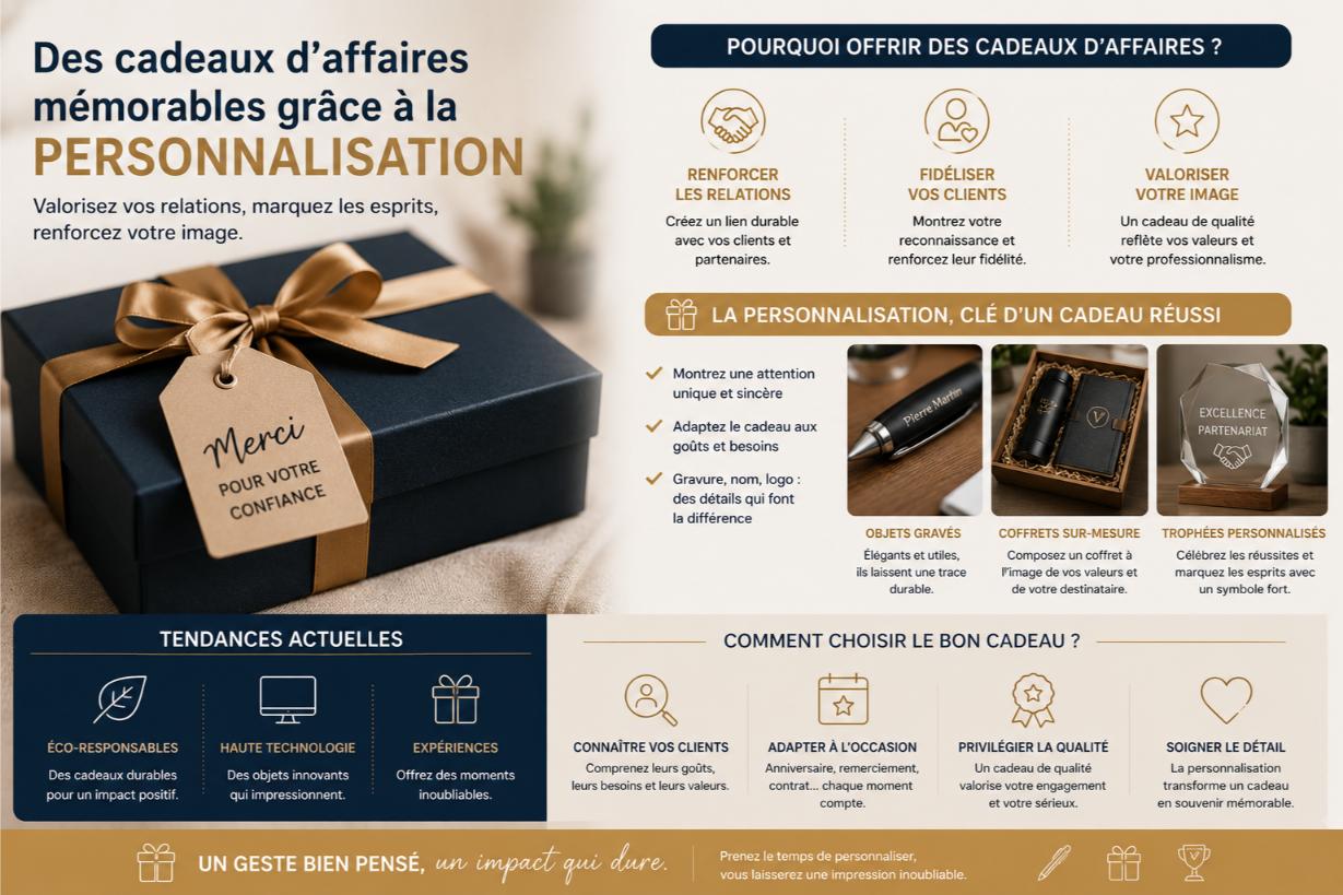 personnalisation cadeau affaire